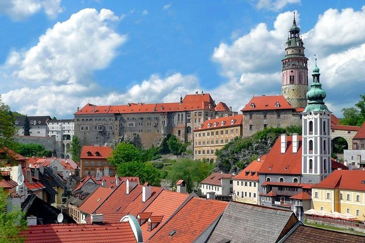 The picturesque Cesky Krumlov castle