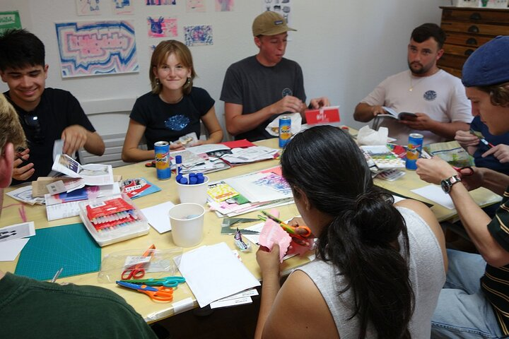 Make your own postcards in a Risograph printmaking workshop in Munich