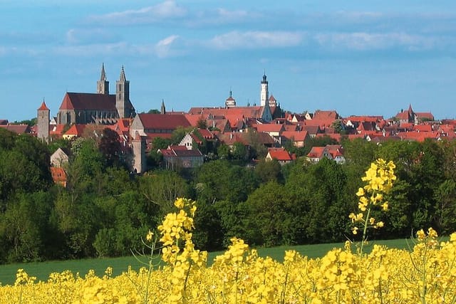 Stadtansicht - Rothenburg