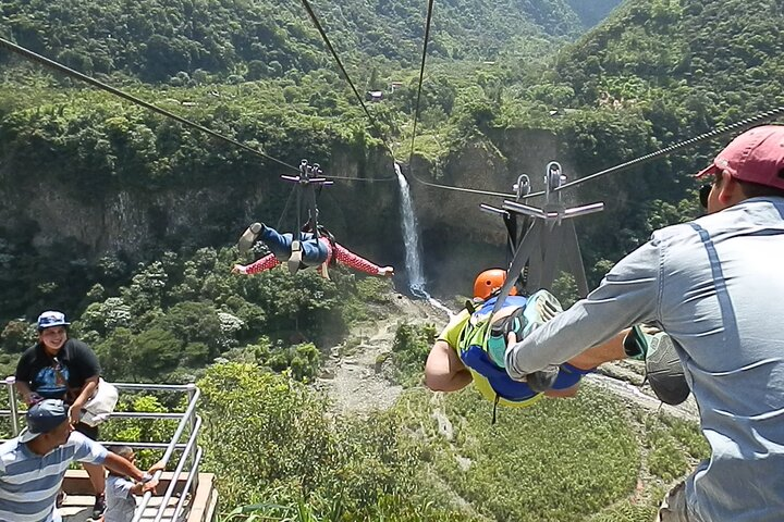 Canopies | Zipline | 1300m Roundtrip | over a waterfall - Photo 1 of 24