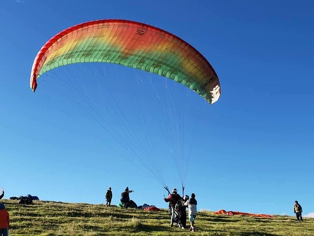 Paragliding | Paragliding | Banos - Ecuador - Photo 1 of 25