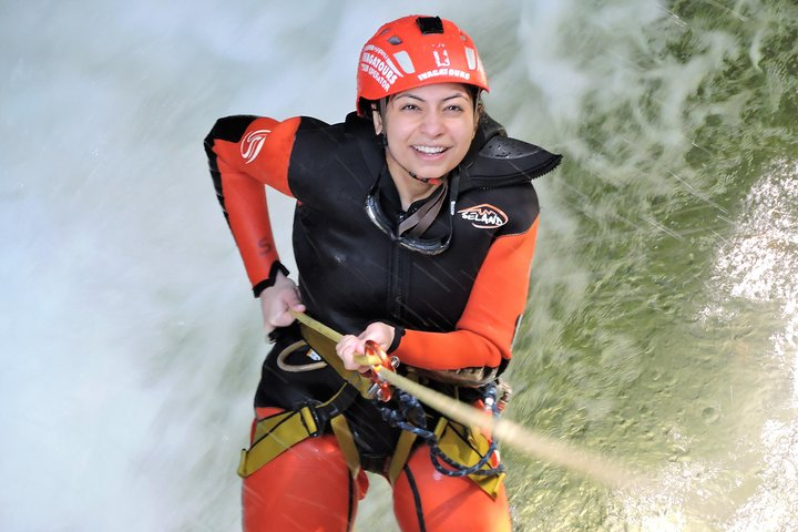 The best Canyoning Route in Banos Ecuador