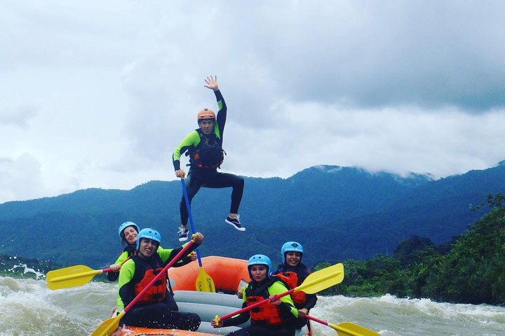 White water rafting in Ecuador