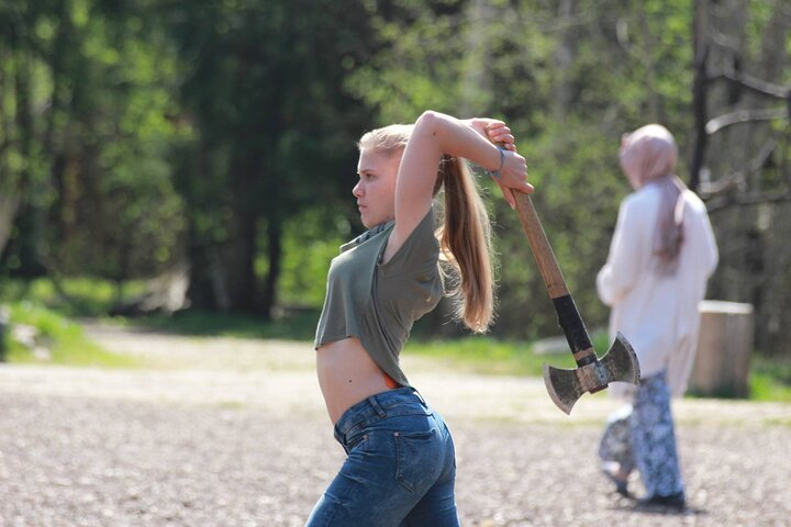 Axe throwing