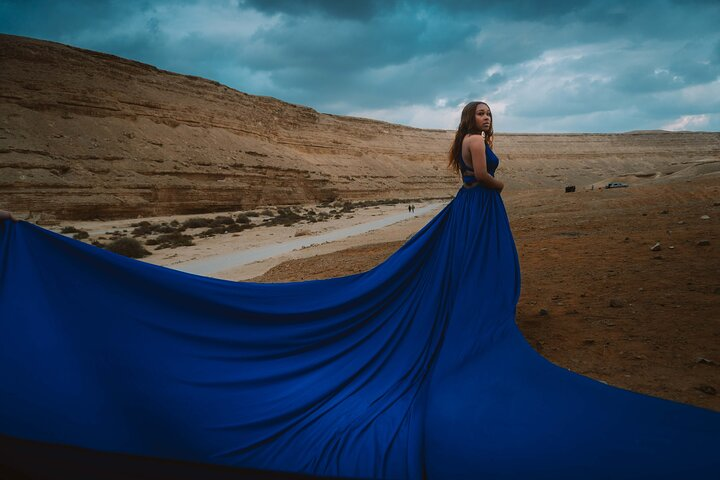 4 Hours Private Photoshoot in Giza with Flying Dress - Photo 1 of 11