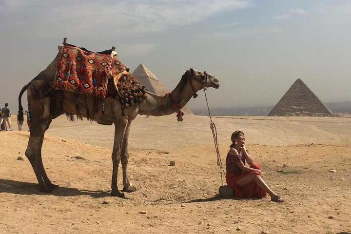 a camel ride in Sunset, with dinner Sound&Light Show at Giza Pyramids - Photo 1 of 9