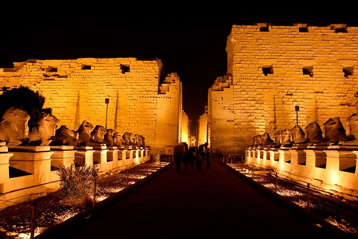 Sound and Light Show At Karnak Temp