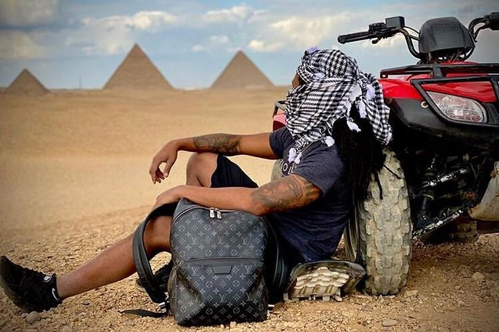 ATV Ride at the Desert of Giza Pyramids