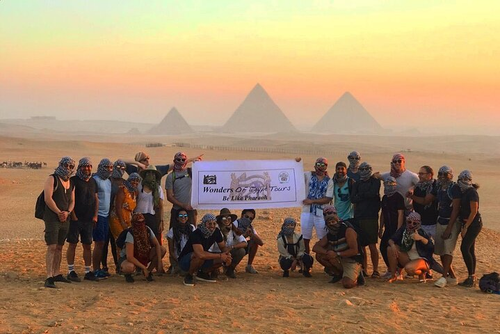 Amazing Sunrise / Sunset Camel Ride With Snacks Around Giza Pyramids (2 hours) - Photo 1 of 14