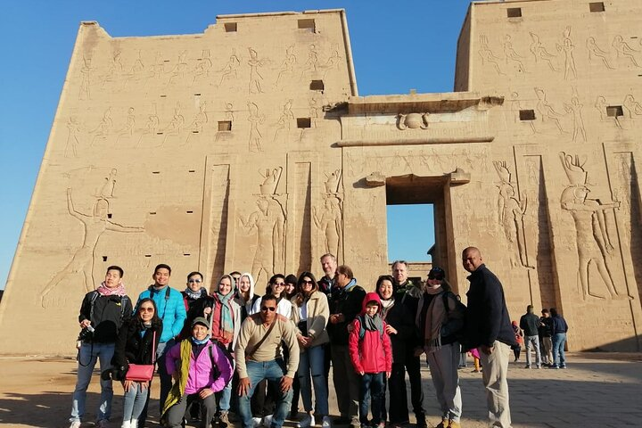 Aswan: Guided Tour to High Dam, The Obelisk & Philae Temple by Motorboat - Photo 1 of 15