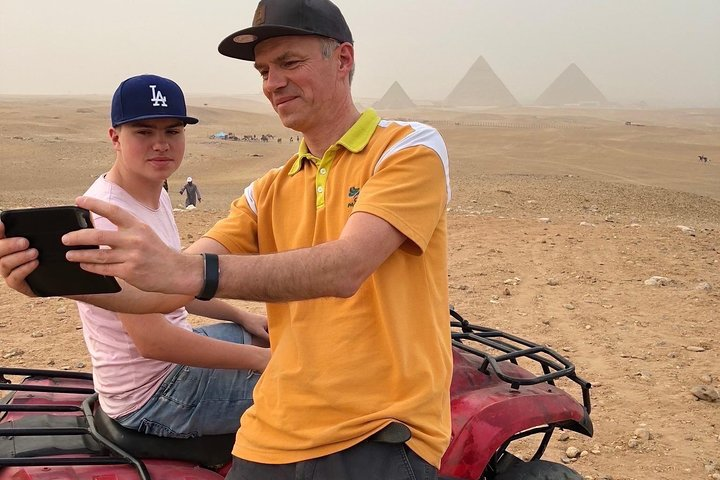 ATV QUAD BIKE with pyramids view  - Photo 1 of 25