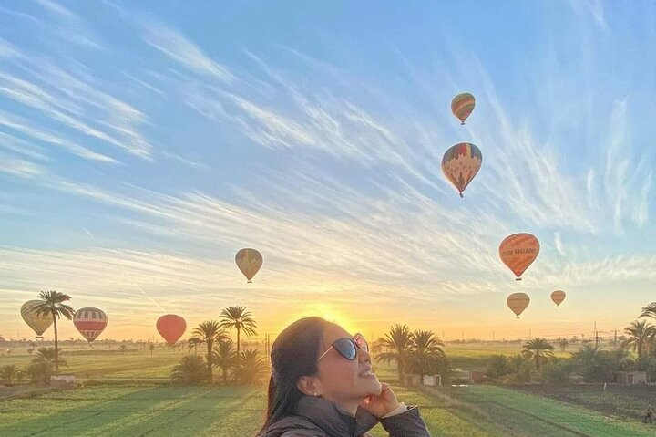 Cheapest Hot Air Balloon Ride over the sky of luxor west bank open air museum  - Photo 1 of 14