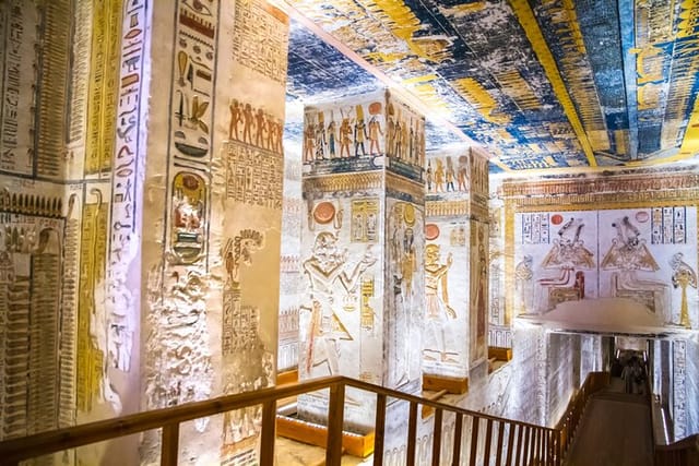 Valley of the Kings, Luxor ,West Bank Egypt ,Tomb of Ramses III ,Tomb of Ramases IX ,Tomb of Merenptah ,Tomb of King Tutankhamun (Tut), Luxor Travels.