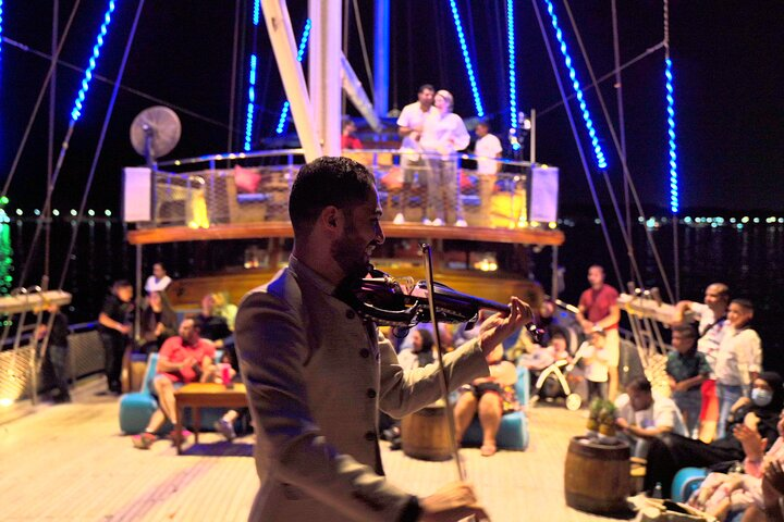 Dinner Cruise with Oriental Show & Seafood Buffet from Sharm El Sheikh - Photo 1 of 8