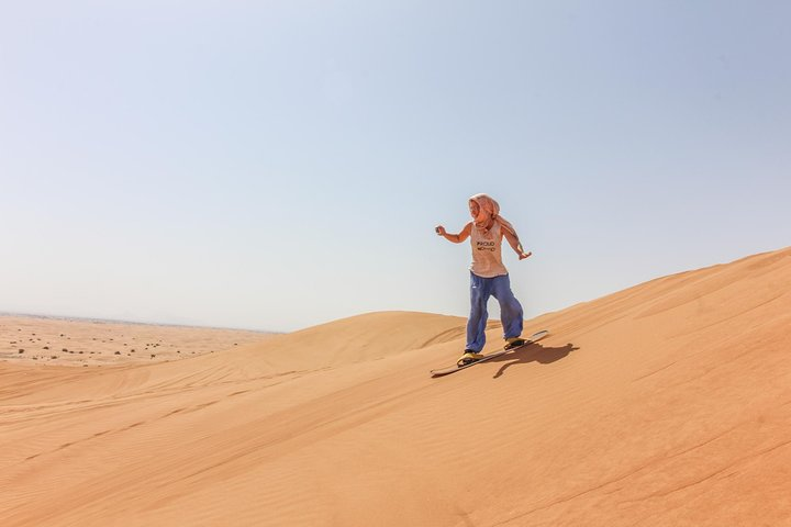 sand board at fayoum oasis