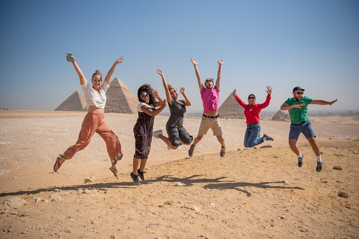 From Cairo: Private Crowd Free Half Day Pyramids Adventure - Photo 1 of 11