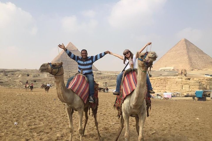 Giza pyramids and Nile dinner cruise private tour from Cairo Giza hotels - Photo 1 of 16