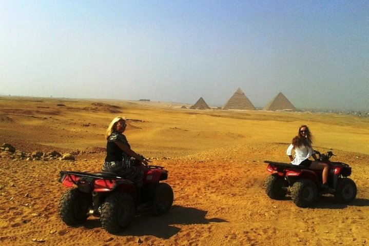 Quad Bike Ride around the Pyramids 