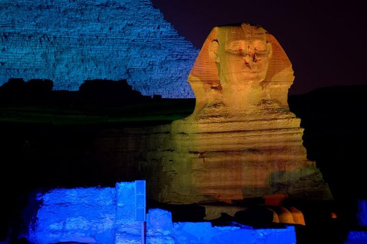 Giza Pyramids Sound and Light Show With Private Transfer - Photo 1 of 6