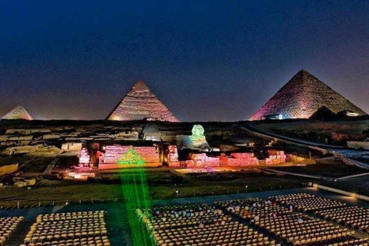 Giza Pyramids Sound & light show