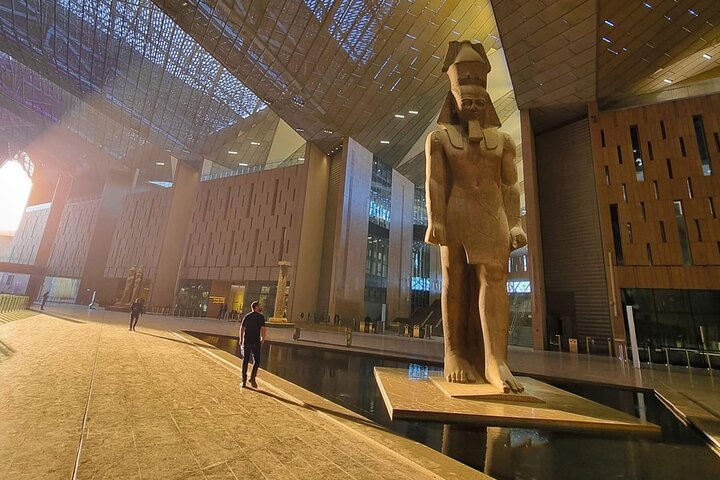 Grand Egyptian Museum Private Tour with Giza Pyramids GEM museum - Photo 1 of 17