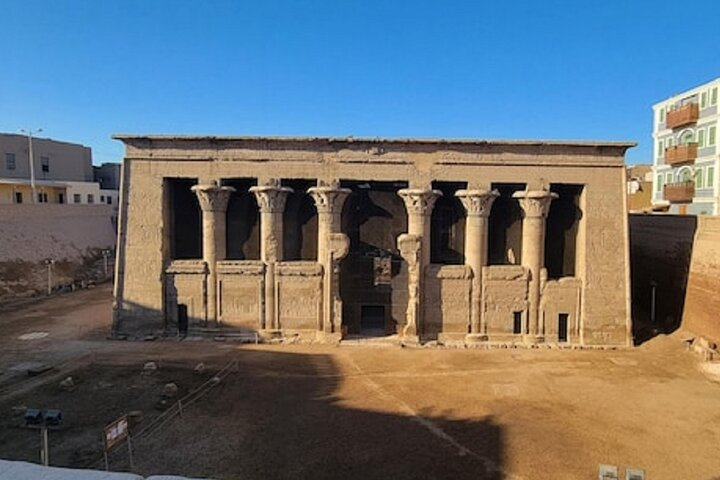 Khnum Temple below street level in Esna