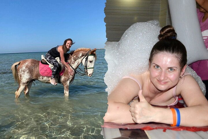 Horse riding trip with turkish bath Hurghada