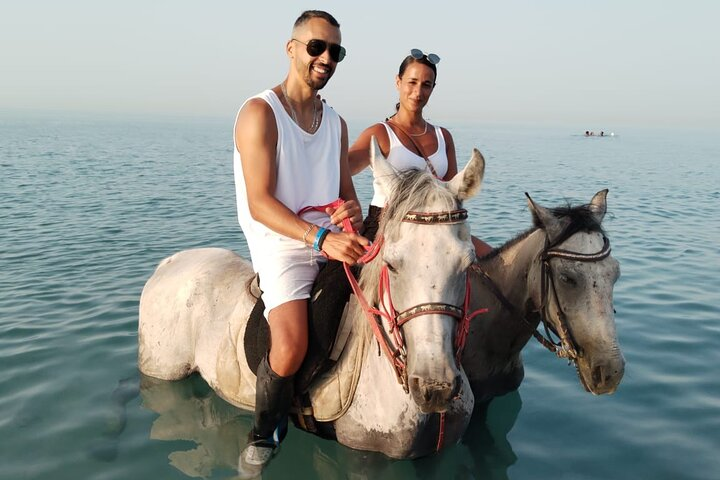 Hurghada: Red Sea Coast Horseback Riding Tour with Meal - Photo 1 of 25