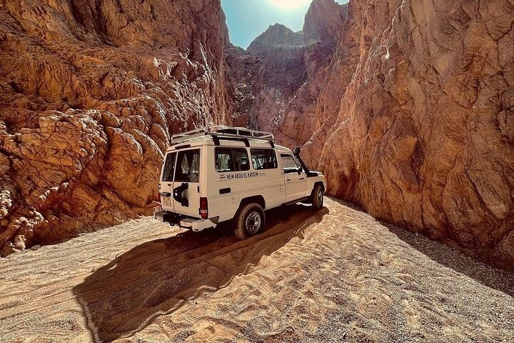 Jeep Safari To Canyon Salama and Dahab Tour from Sharm el Sheikh - Photo 1 of 25