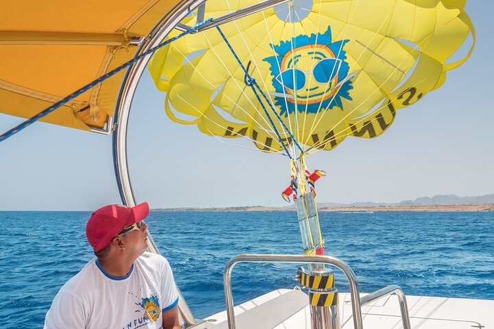 Parasailing, Banana Boat and Scrambler in Naama Bay - Photo 1 of 6