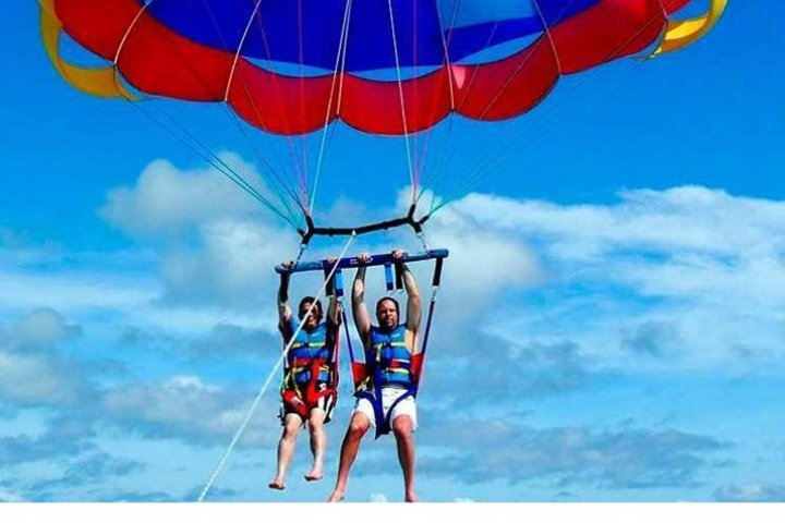 Parasiling in the Red Sea sharm el sheikh it’s the most beautiful dayand activities to remember forever 