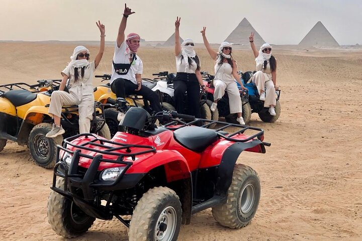 Private ATV Quad Bike Activity Through the Beauty of Giza Desert - Photo 1 of 8