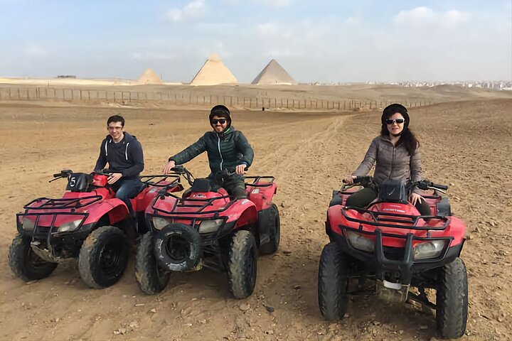 Quad Biking around the Giza Pyramids Area  - Photo 1 of 7