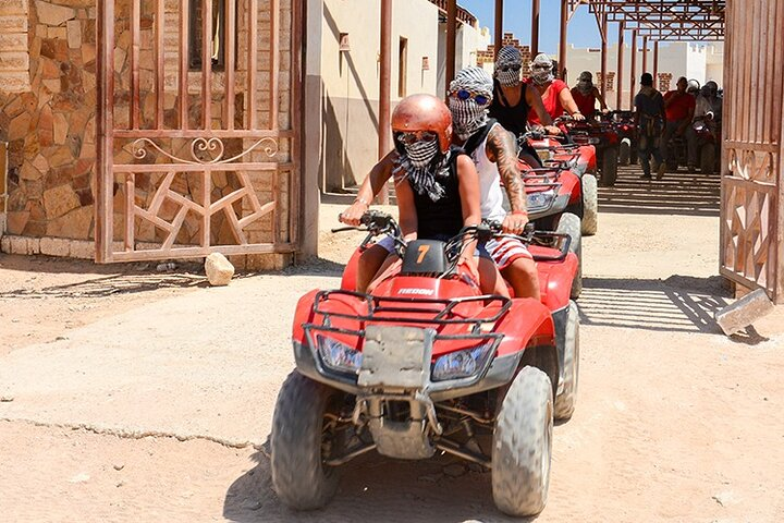 Sharm Quad bike Desert Safari including dinner and show