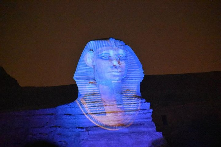 Giza Pyramids sound and light show