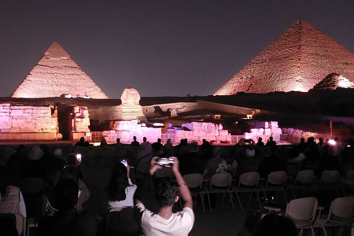 Sound and Light Show at the Pyramids With Hotel Transfer - Photo 1 of 5