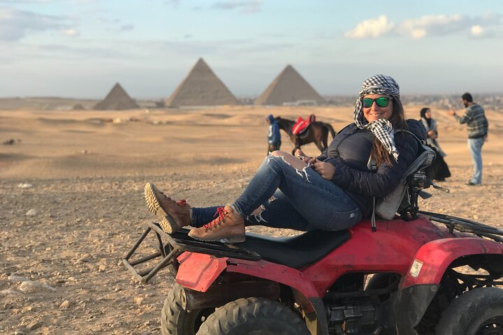 Quad Bike at Giza Pyramids