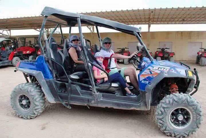 family buggy desert trip