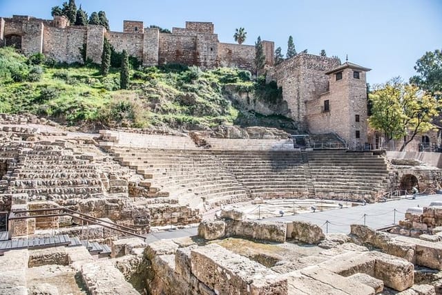 Alcazaba and roma theatre