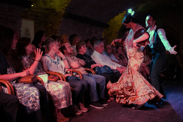 1 Hour Premium Flamenco Show in XII century Arabian Vault - Photo 1 of 6