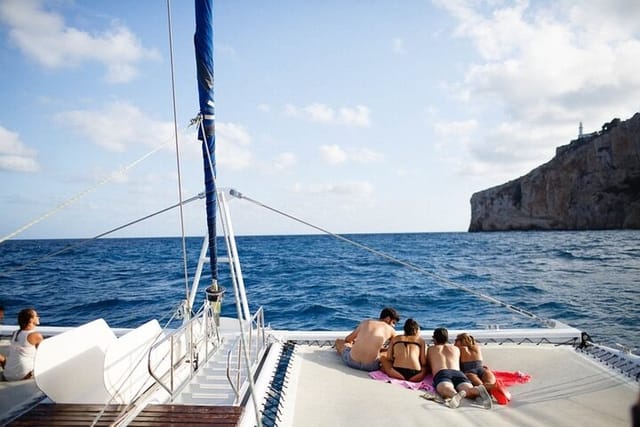 Sailing through the marine reserve of Cabo de San Antonio