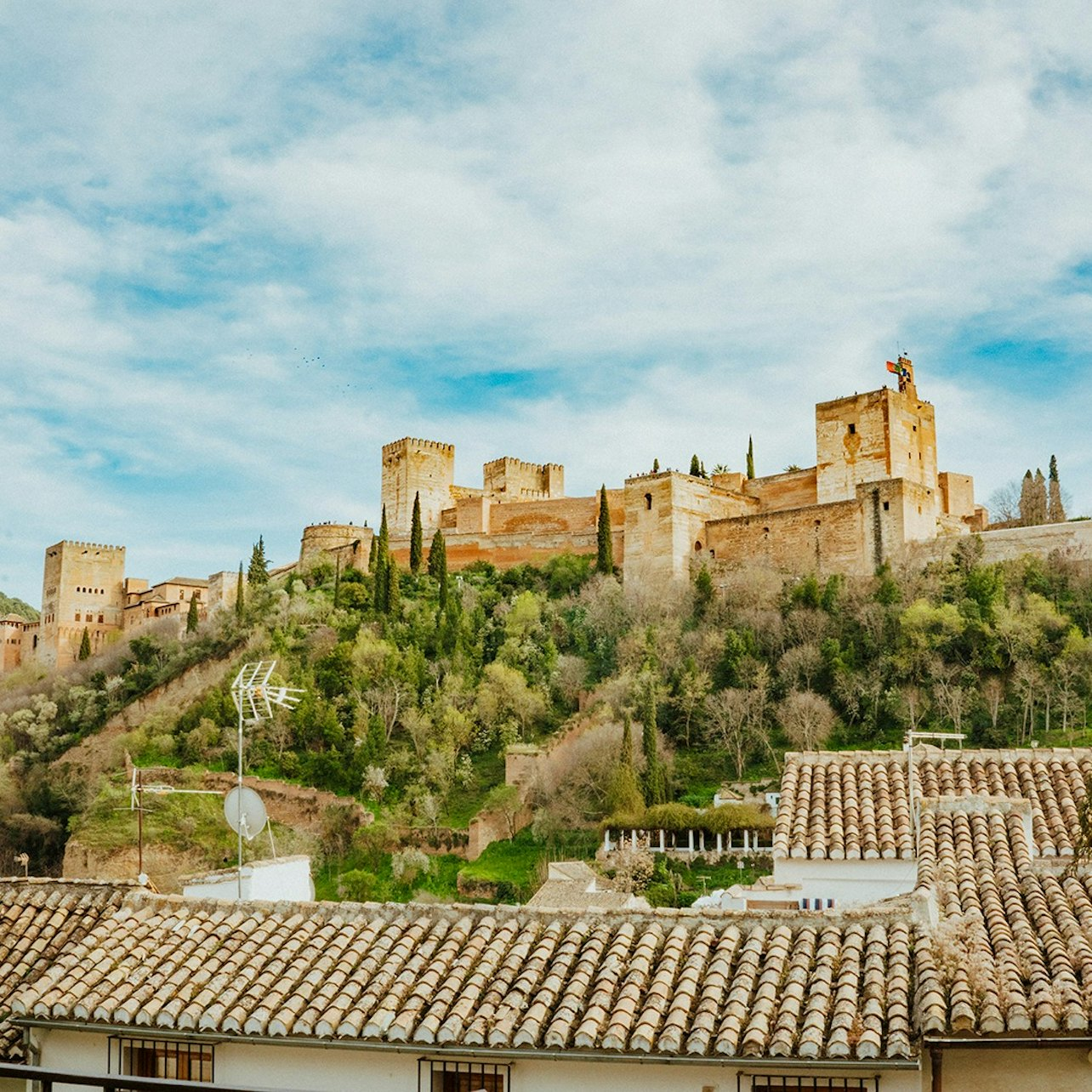 Alhambra & Nasrid Palaces: Audio Guide Tour + City Pass Card - Photo 1 of 4