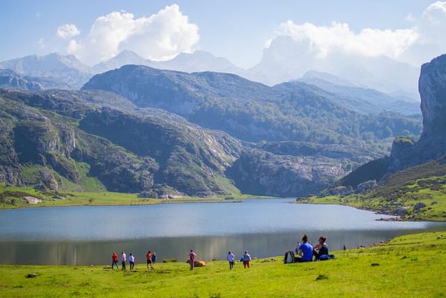 Spring at Lake Enol