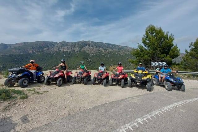 ATV Private Guided Tour to The Waterfalls Fuentes del Algar - Photo 1 of 13