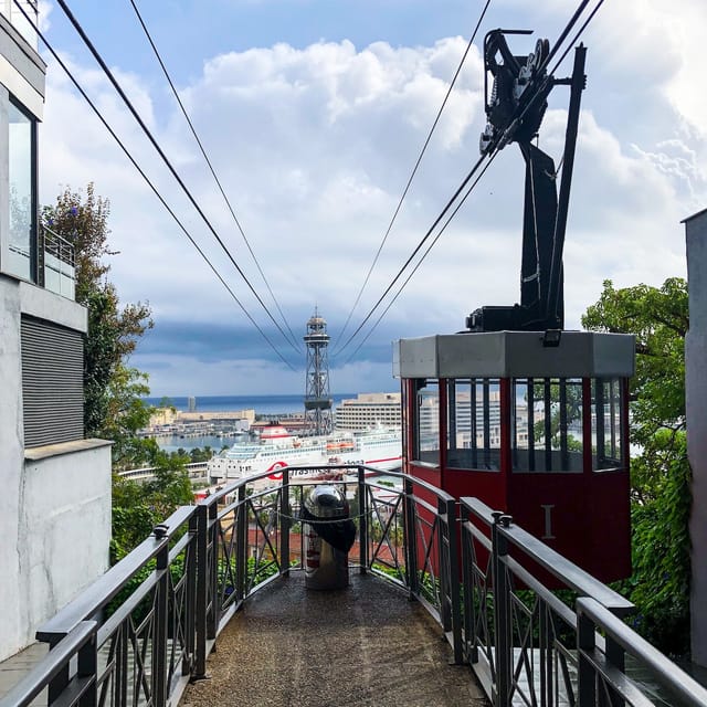 Barcelona Cable Car: One Way from Montjuic Mountain - Photo 1 of 3