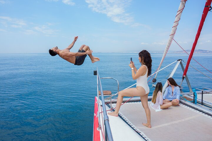 Barcelona: Catamaran Small Group Cruise with Sunset Option  - Photo 1 of 25