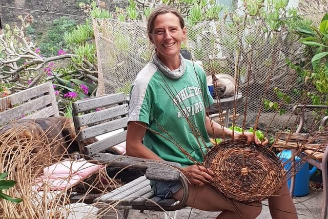 Basket weaving makes you happy!