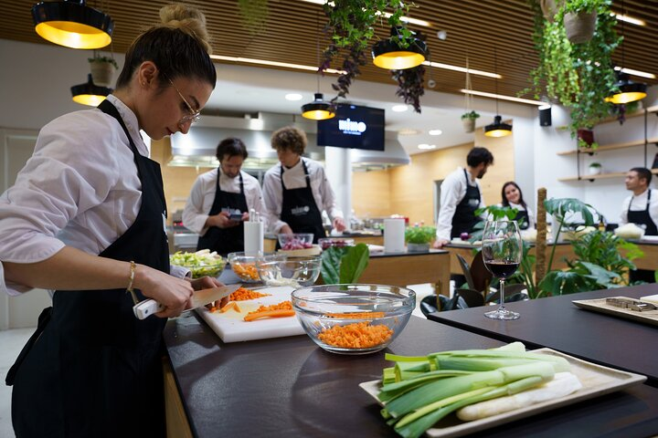 Mise en place area