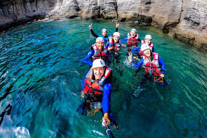 Coastering in Gran Canaria (Aquatic Route in the ocean cliffs) - Photo 1 of 17