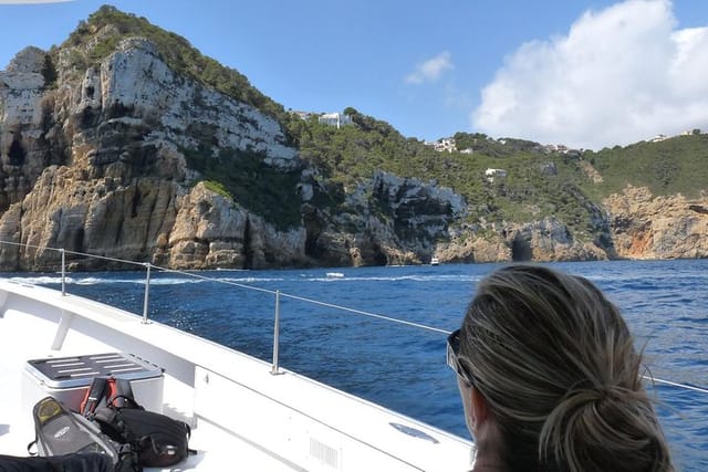 Boat trip to the San Antonio Cape Marine Reserve and Seaside Lunch